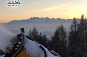 Tatry widziane ze szczytu góry Wdżar